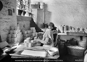Decorating: Decorating Pottery By Transfer Designs, Belleek Potteries