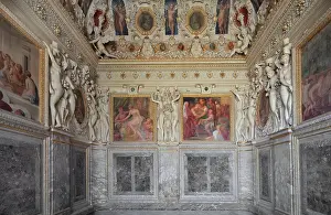 Primaticcio: Decoration by Primaticcio, 16th century, including