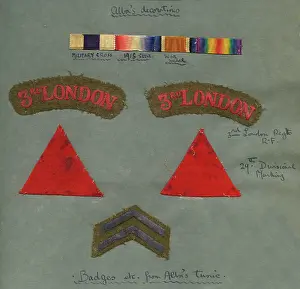 Divisional: Decorations and badges of Albert Auerbach, WW1