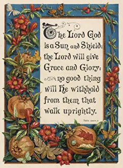 Pomegranates: Decorative Art Borders