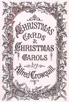 Crowquill: Decorative Christmas page design, holly and mistletoe