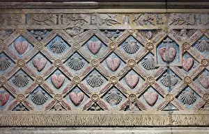 Feasts: Decorative detail, Palais Jacques Coeur, Bourges, France