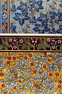 Application: Four decorative floral designs