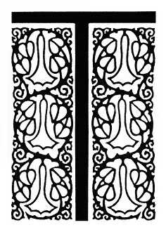 Photo Engraving: Decorative initial