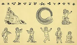 Vignette: Decorative page designs