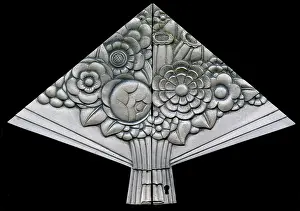 Keyhole: Decorative plated bronze
