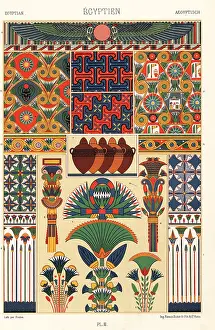 Wall Decor: Decorative wall paintings from ancient Egypt