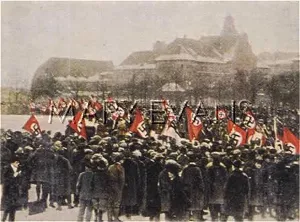 Marsfeld: DEDICATION OF NAZI FLAGS