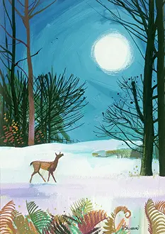 Bracken: Deer in the Snow