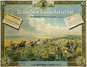 Ranch: Deering harvester machines