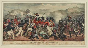 1823: Defeat of the Ashantees, by the British forces