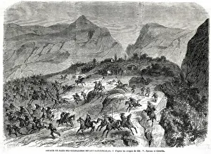 Guerilla: The Defeat and Flight of the guerillas before Saint-Nicholas