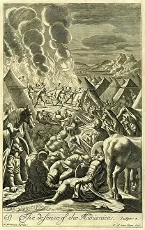 Tents: The defeat of the Midianites