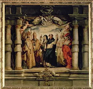 Aquinas: The Defenders of the Eucharist, by Rubens