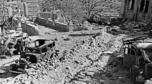 Shelling: Defensive position of Alcazar of Toledo, 1936