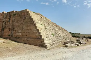 Castelvetrano: Defensive wall, Acropolis, Selinunte, Sicily, Italy