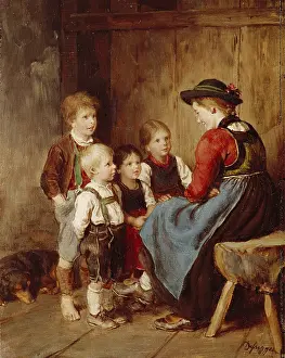 Geschichte: Defregger, Franz von, (1