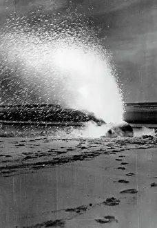 Minesweeping: Defusing a sea mine, 1942