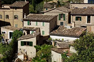 Mallorcan: Deia, Mallorca, Spain, - Old Houses