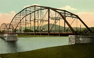 Delaware: Delaware River Bridge. Port Jervis
