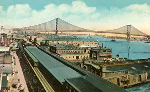 Adjacent: Delaware River. Philadelphia