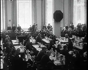 Monetary: Delegates Listening to a Speech at the Monetary