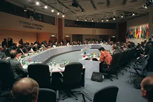 Chogm: Delegates Around The Table
