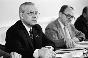 Lukyanov: Delegation of CPSU visits Denmark, 1987