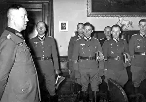 Replacement: Front delegation of the division Grossdeutschland in Berli