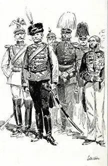 1869: Delegation of foreign officers