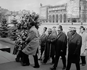 Oginga: Delegation of Kenya visits USSR