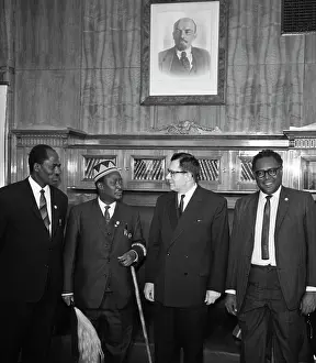 Oginga: Delegation of Kenya visits USSR