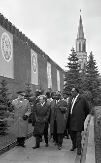 Oginga: Delegation of Kenya visits USSR
