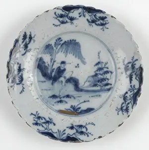 Tin Glazed: Delftware plate