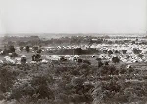 Though: Delhi Durbar, probably 1911, the camp