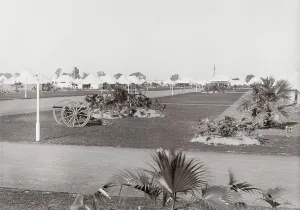 Though: Delhi Durbar, probably 1911, part of the camp