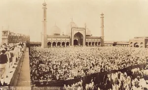 Masjid: Delhi - Interior of the Jama Masjid Mosque