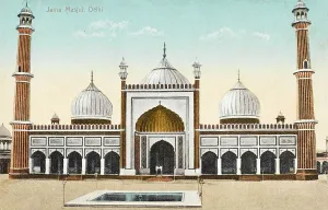 Jama: Delhi - The Jama Masjid - India