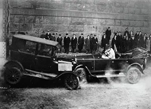 Absorber: Deliberate car crash to test a new