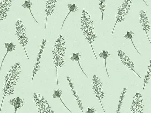 Delicate: Delicate grasses repeating pattern