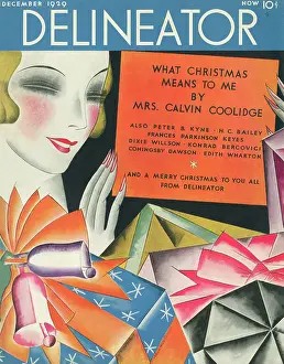 Twenties Style: Delineator front cover December 1929