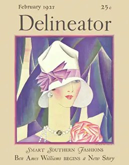 Delineator front cover, February 1927
