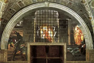 1512: Deliverance of Saint Peter, by Raphael