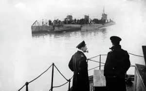 Seamen: Delivery of the German war fleet to Great Britain, 1918