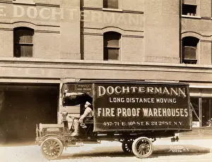 Deliveries: Delivery truck c. 1910