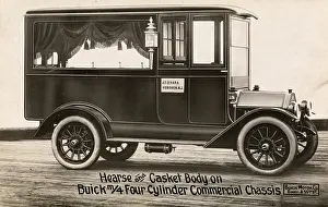 Hearse: Delivery truck c. 1910