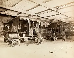 Deliveries: Delivery truck c. 1910