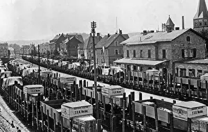 Industrialization: Delivery of trucks to the Soviet Union, 1930/31