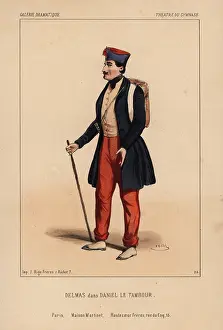 Gymnase: Delmas in Daniel le Tambour, 1843