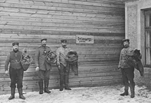 Cleanliness: Delousing facility - Eastern Front, 1915